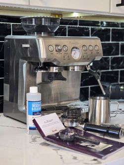 Breville Barista Express BES870XL Espresso Machine Stainless Steel Excellent Condition