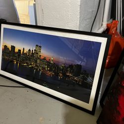 NYC Skyline Framed Print