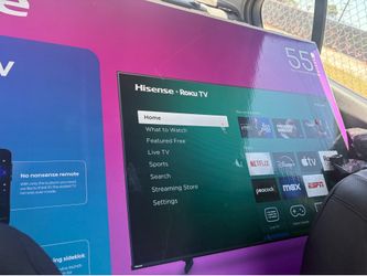 Hisense Roku tv 55 inch