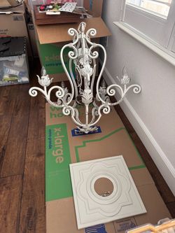 Rustic chandelier