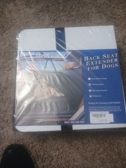 Backseat for dogs extender