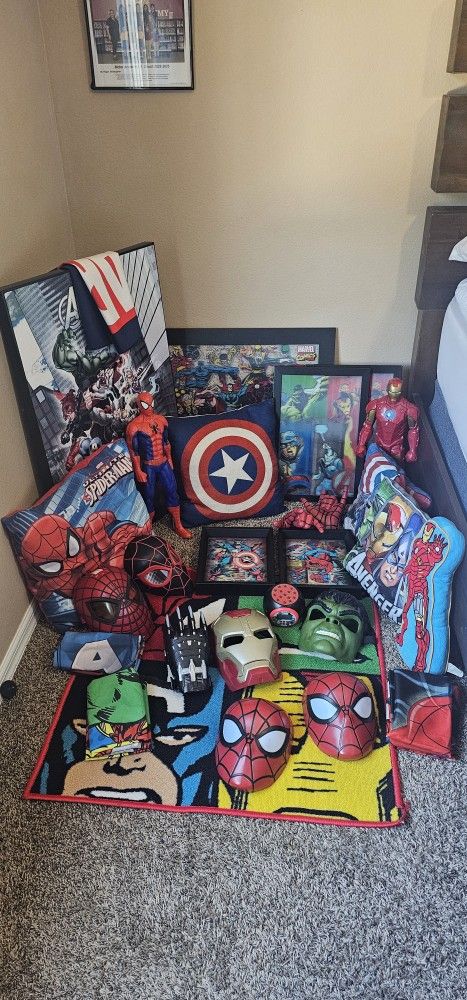 Marvel Avenger Spiderman Room Decor