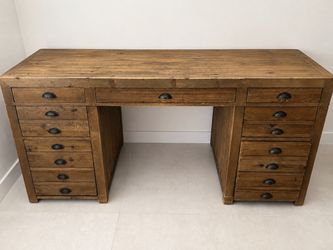 Desk (Solid hardwood)