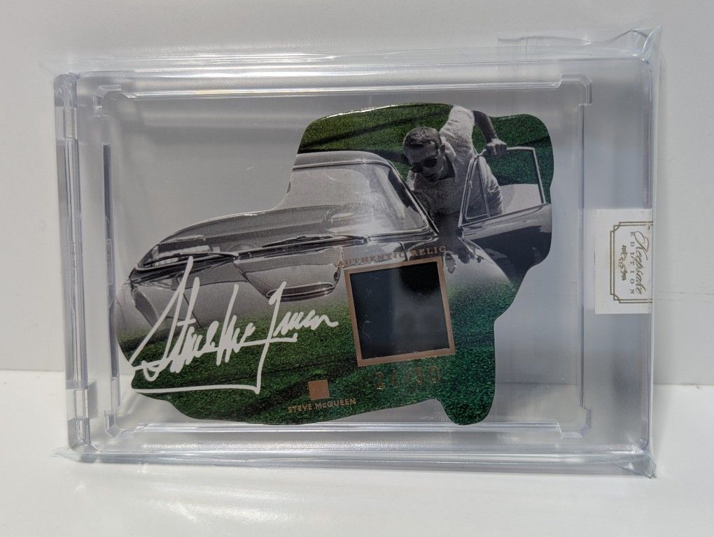 Steve McQueen 2025 Super Break Keepsake Edition Authentic Relic Card – #21/50