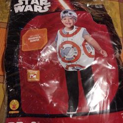 STAR WARS. BB-8 COSTUME..size. 2-3.