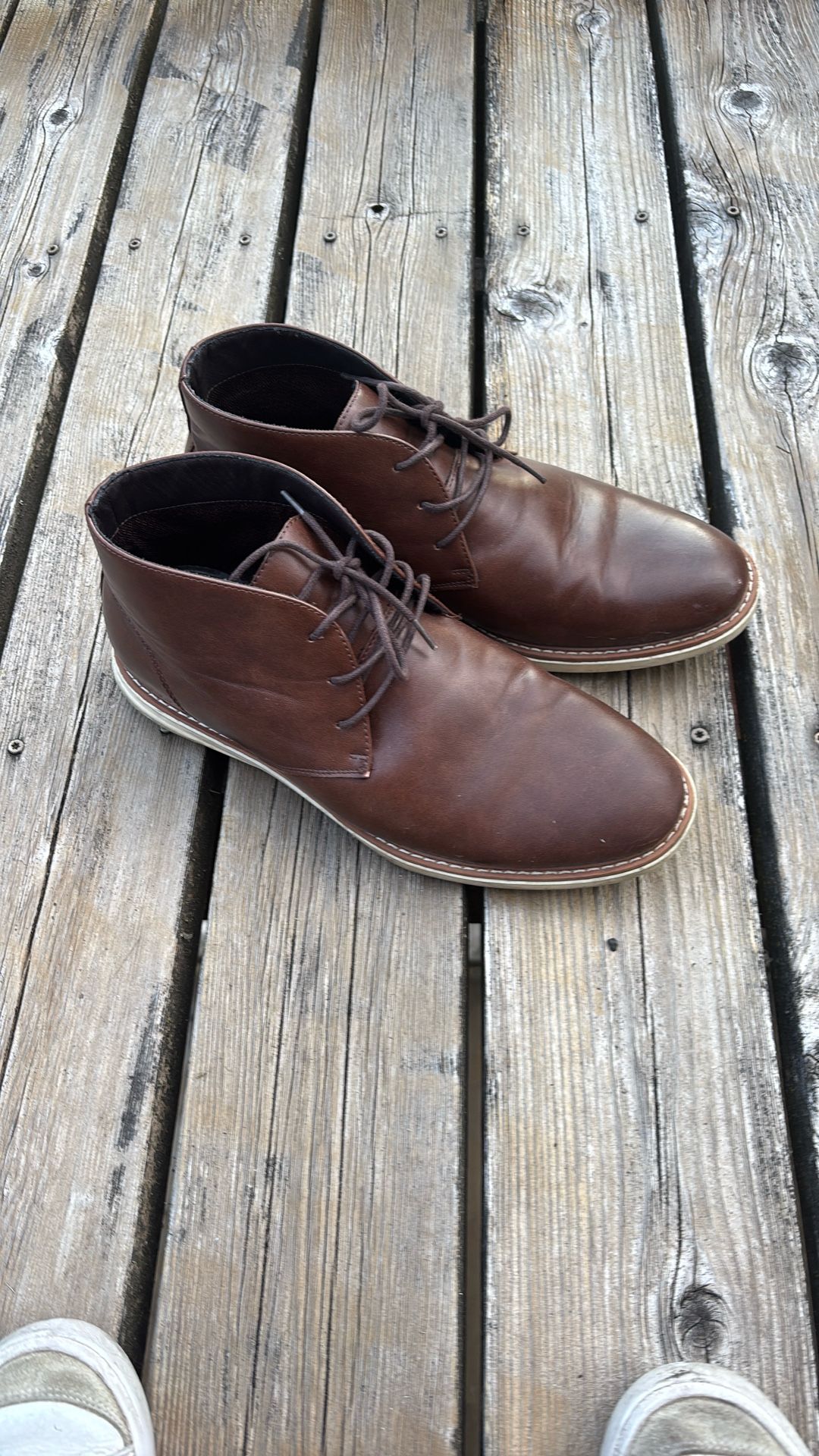 Brown Plain Toe Chukka Boot Men’s size 12