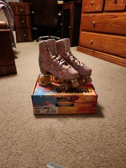 Impala Skates Floral Skates Sz 9
