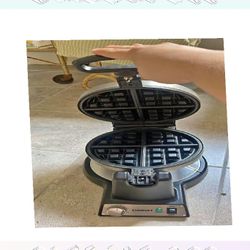 fill travel Compact Waffle Iron - Amazing Breakfast Goodies Every Morning