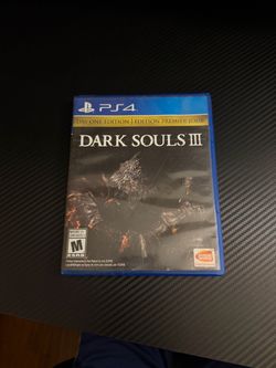 PS4 Dark Souls 3 Day One Edition