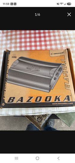 Bazooka Amplifier 500.1 (alpine kenwood pioneer kicker sony jl audio re fi crunch skar hifonics 2 channel 1 mono class d a b equalizer epicenter