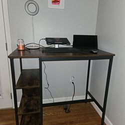 Industrial Style Bar Table or Standing Desk