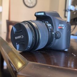 Canon EOS Rebel T7 DSLR Camera + 18-55mm Lens + Dual Battery Charger 