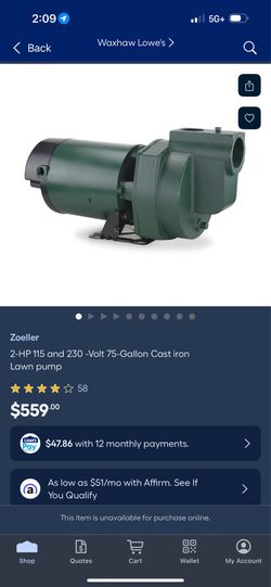 Lawn pump