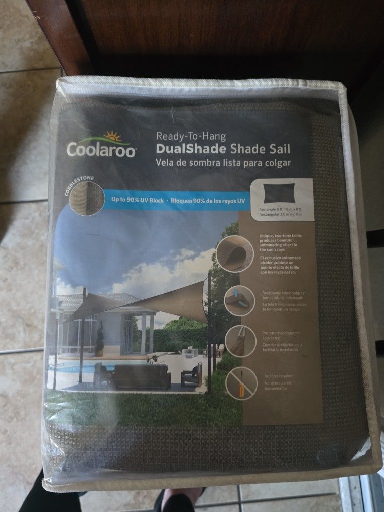 NWT Coolaroo Sun Shade. 8"x 11" Two AVAILABLE 
