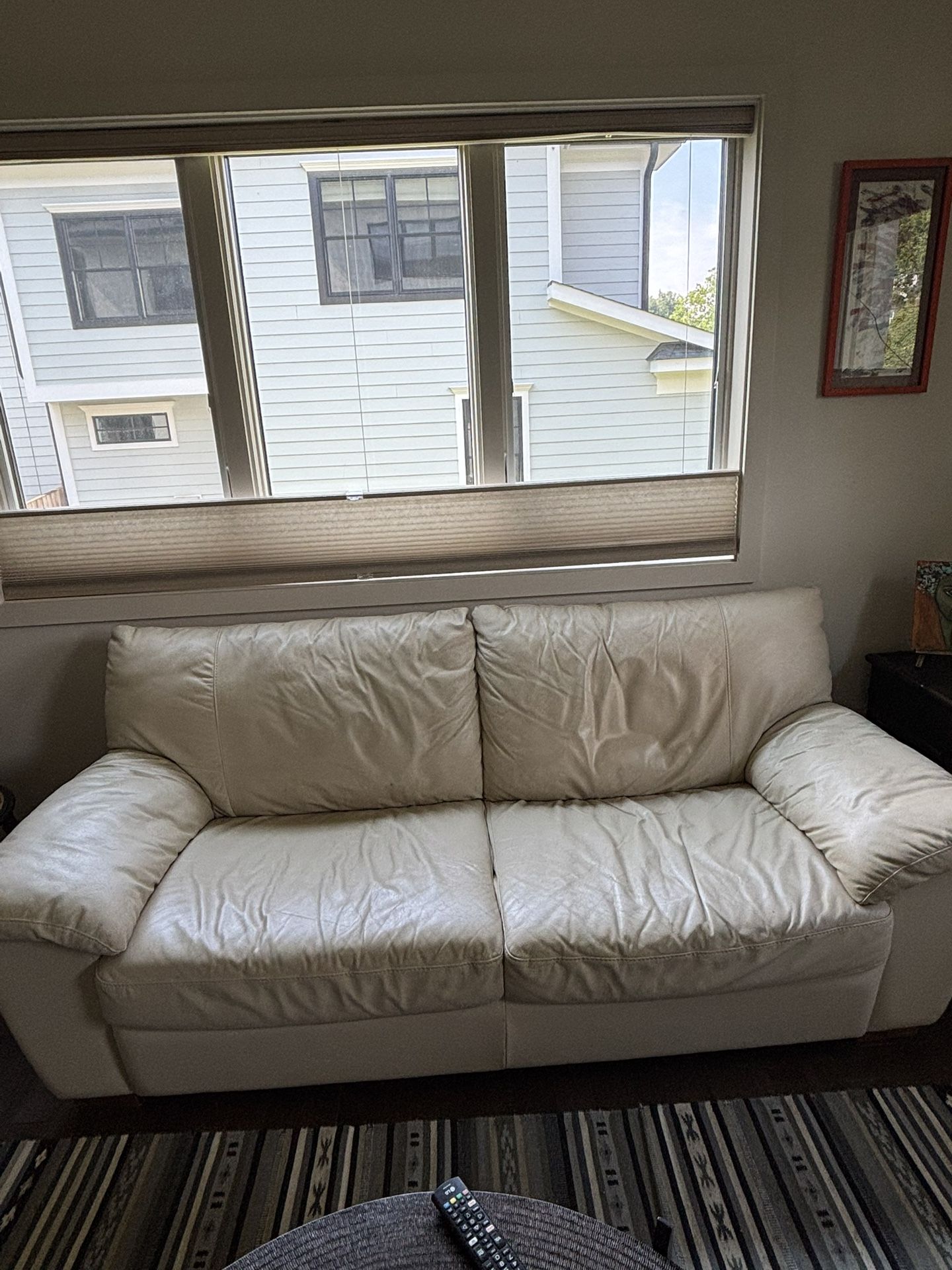 Leather 3 Seat Sofa