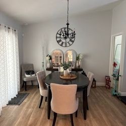 Dining Table with 6 Dining Chairs