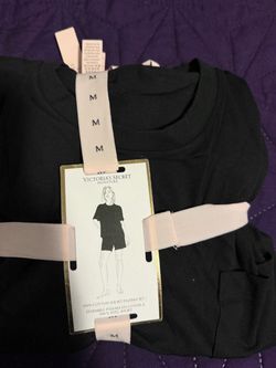 Victoria's Secret Signature Cotton Short Pajama Set
