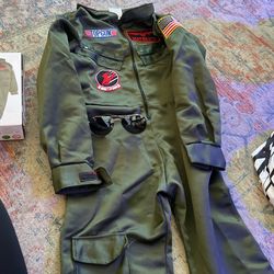 Kids Maverick Costume Large