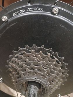 26in 4.0  1500w rear hub motor