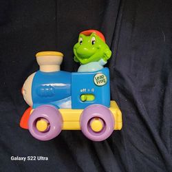 Leap Frog Talking Train ~ Including Batteries ~ Like New 
