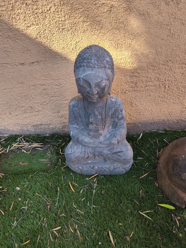 Carved Rock Statue