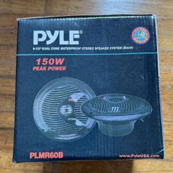 Dual Cone Water Proof Stereo Speaker System