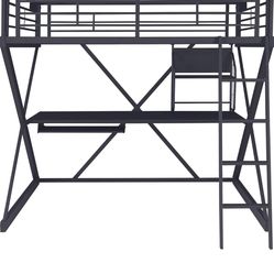 Full Size Loft Bunk Bed