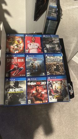 PS4 games