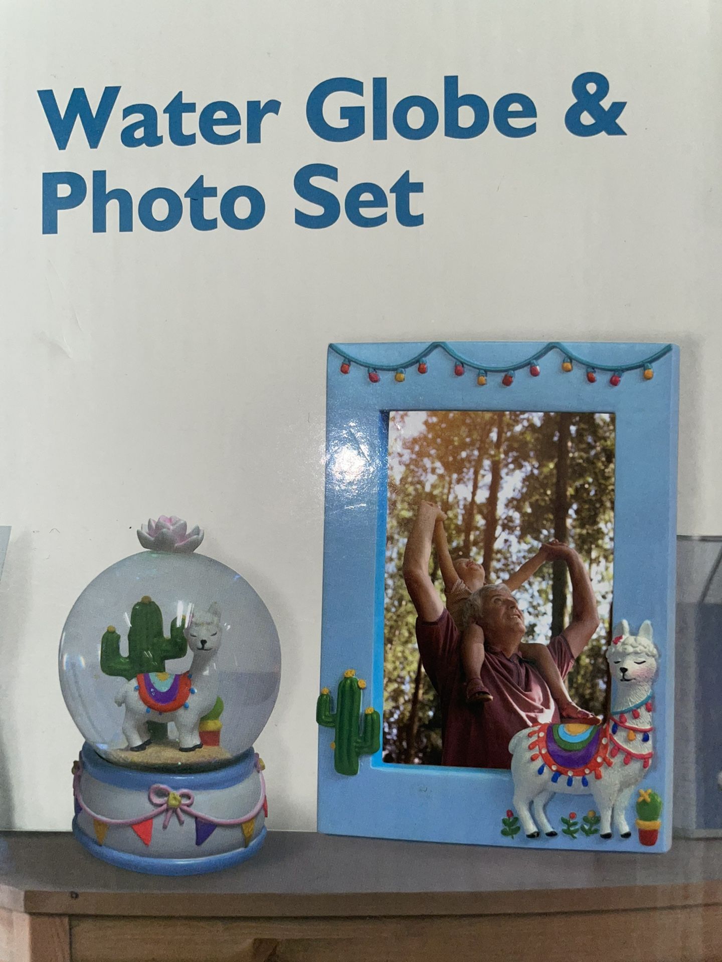 Water Globe & Photo Set