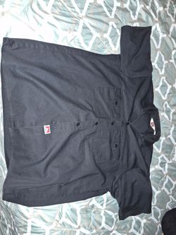 Ben Davis BLK short sleeved button up s2XL