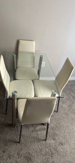 Table and chairs