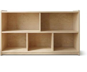 Humble Crew Kids Bookshelf, Front Facing Bookcase, Solid Wood Montessori