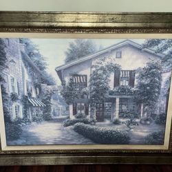 Vintage Boulangerie by Betsy Brown Framed artwork