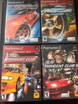 PS2 Racing Games Lot of 4