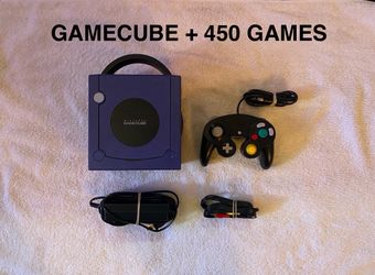 NINTENDO GAMECUBE with 450 GAMES