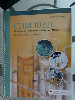 Chemistry Lab notebook
