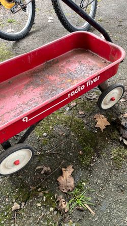 Vintage radio flyer