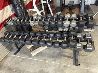 Used Dumbbells Approx .90$ A Lb 