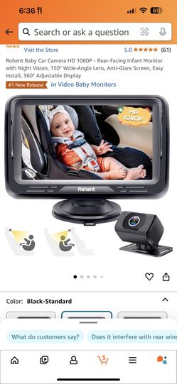 Rear Facing Car Camera