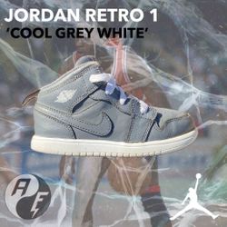 Jordan Retro 1 ‘Cool Grey White’ (9C)