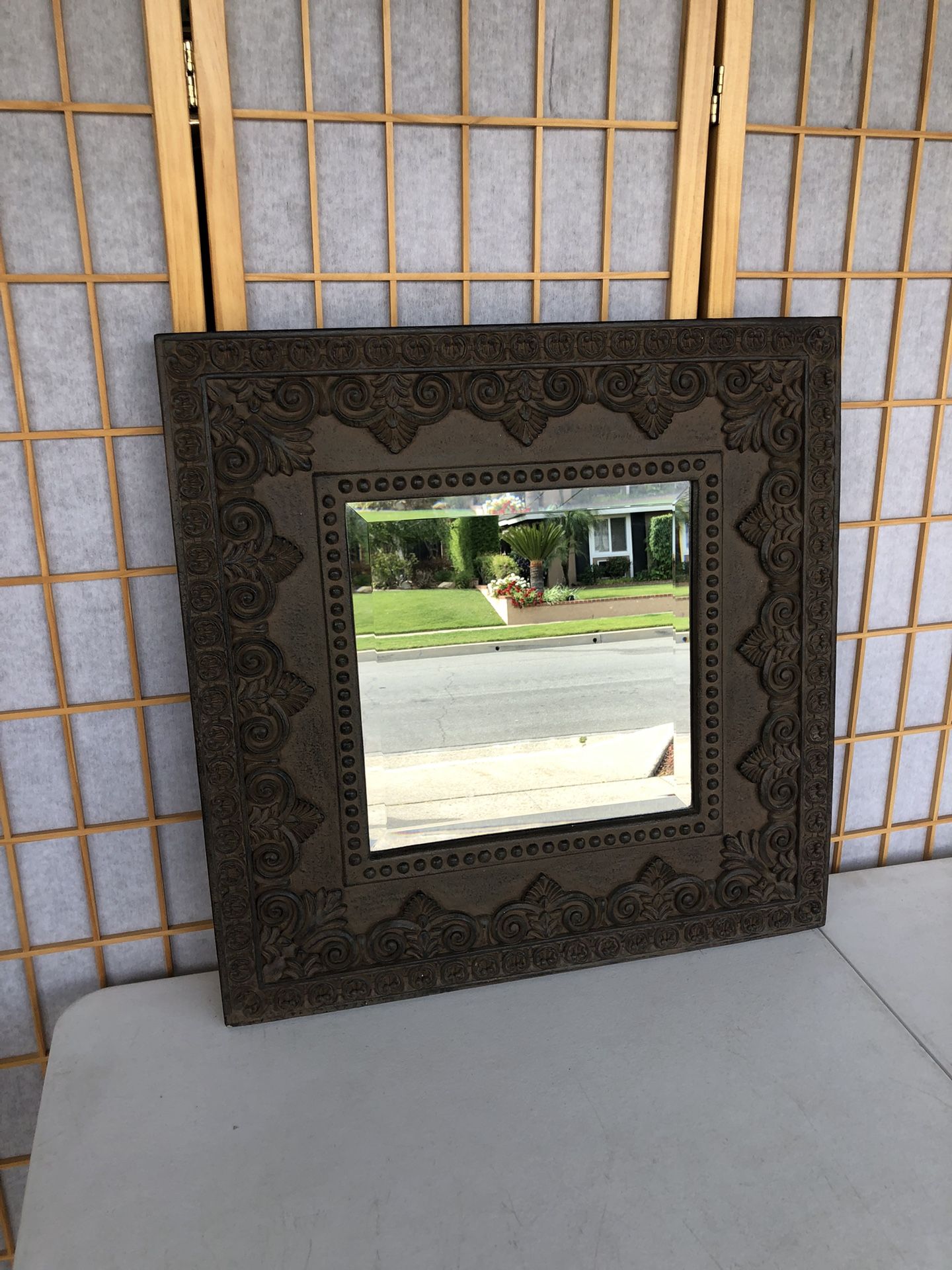Nice 24” Square Decor Wall Mirror