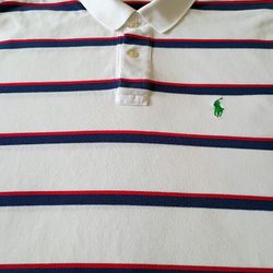 Classic Polo Ralph Lauren Collared Short Sleeve Shirt Large