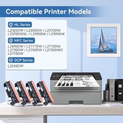 MYTONER Compatible Toner Cartridge Replacement for Brother TN760 TN-760 TN730/760 TN-730 High Yield MFC-L2690DW 2717DW MFC-L2750DW HL-L2350DW MFC-L271