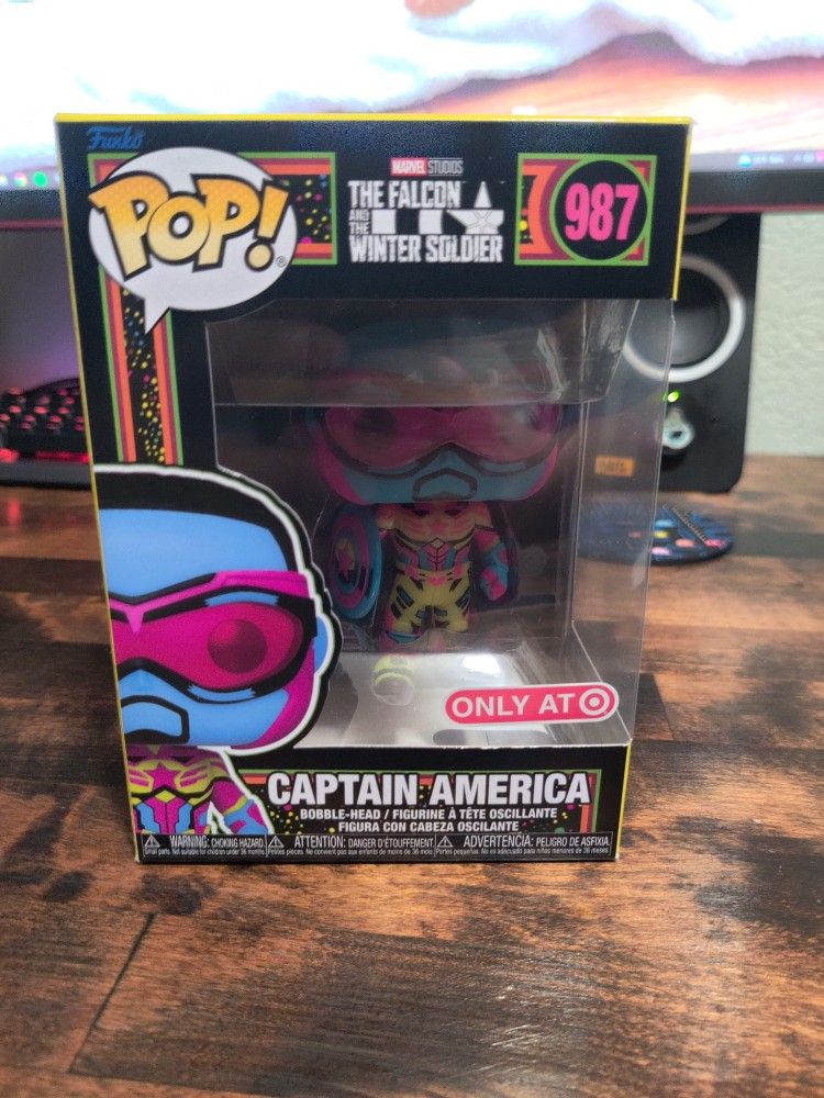 Captain America 987 Funko Pop 