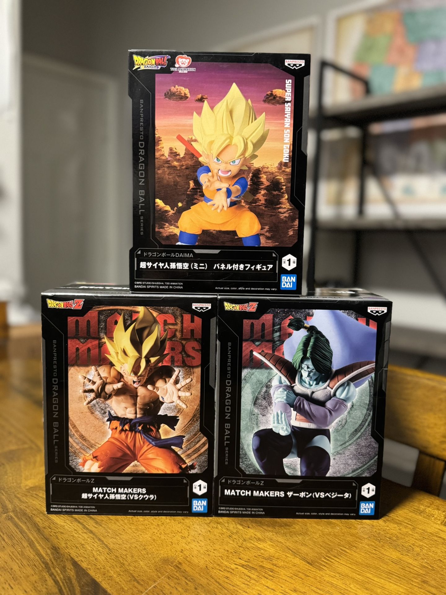 Dragon Ball Z Super Match Makers Lot of Zarbon Super Saiyan Son