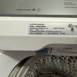 Samsung Washer An Dryer 