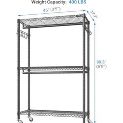 Heavy duty clothes Rack