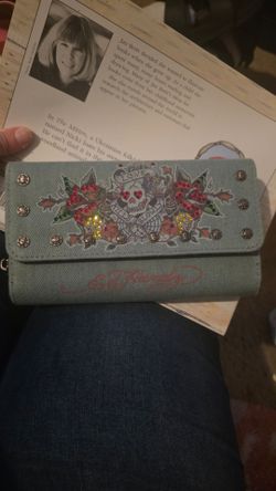 Ed Hardy Love Kills Slowly Wallet