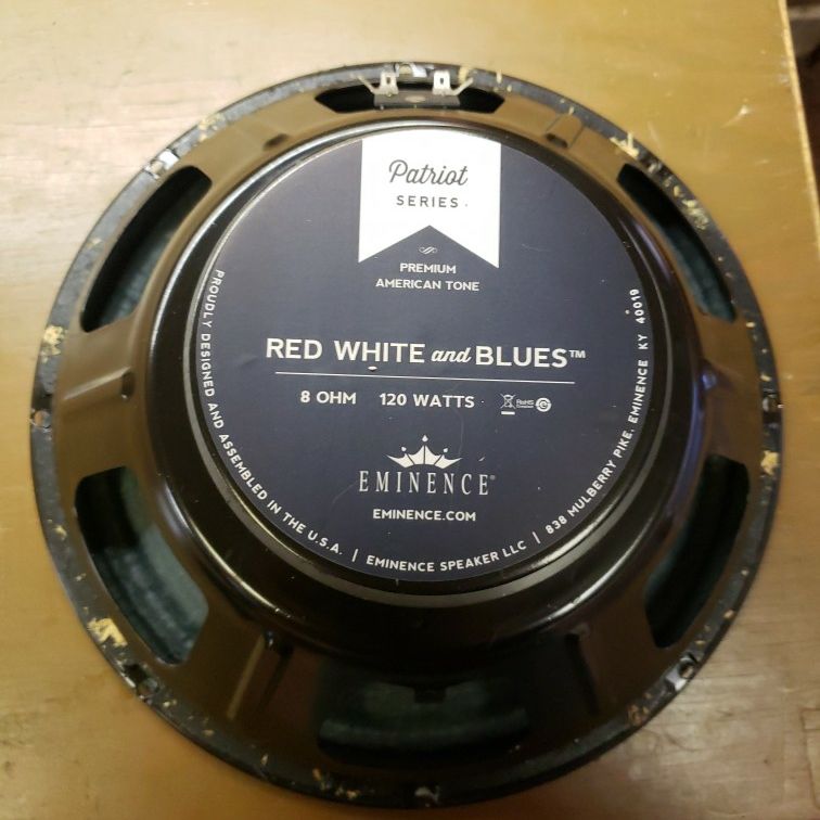 Eminence Red White & Blues 12" Speaker