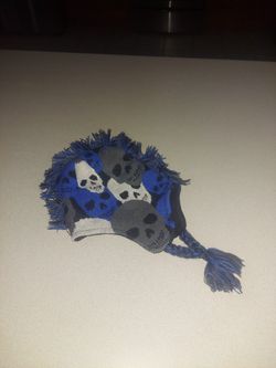 MOHAWK SKULL EARFLAP HAT